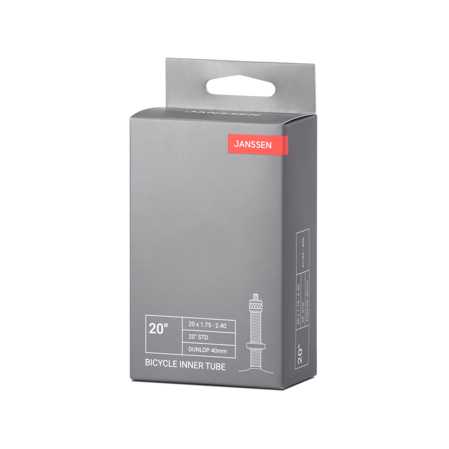 JANSSEN 20" Inner Tube STD Dunlop