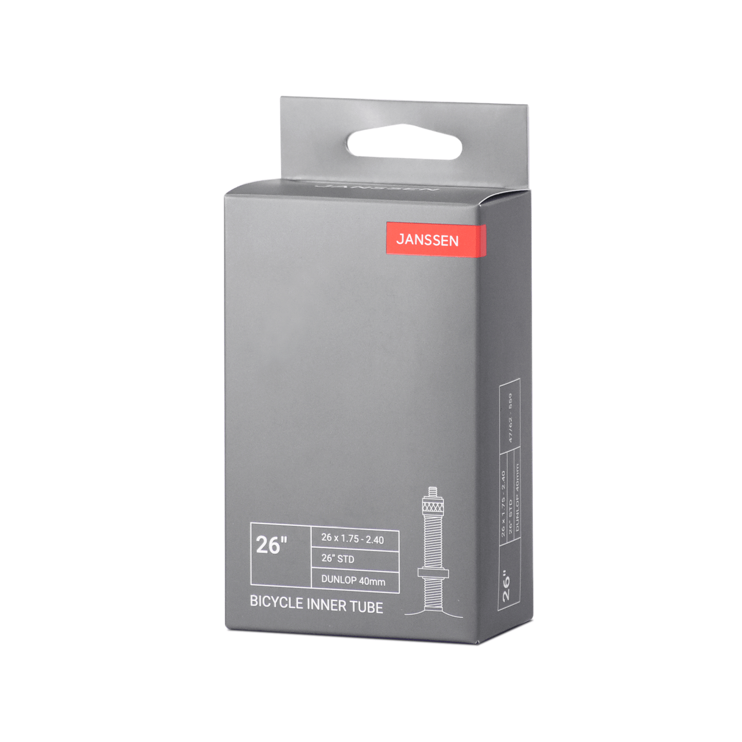 JANSSEN 26" Inner Tube STD Dunlop