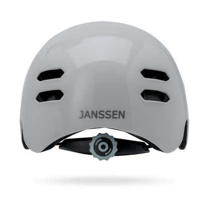 JANSSEN Essentials Freestyle Cycle Helmet_#Gloss Grey