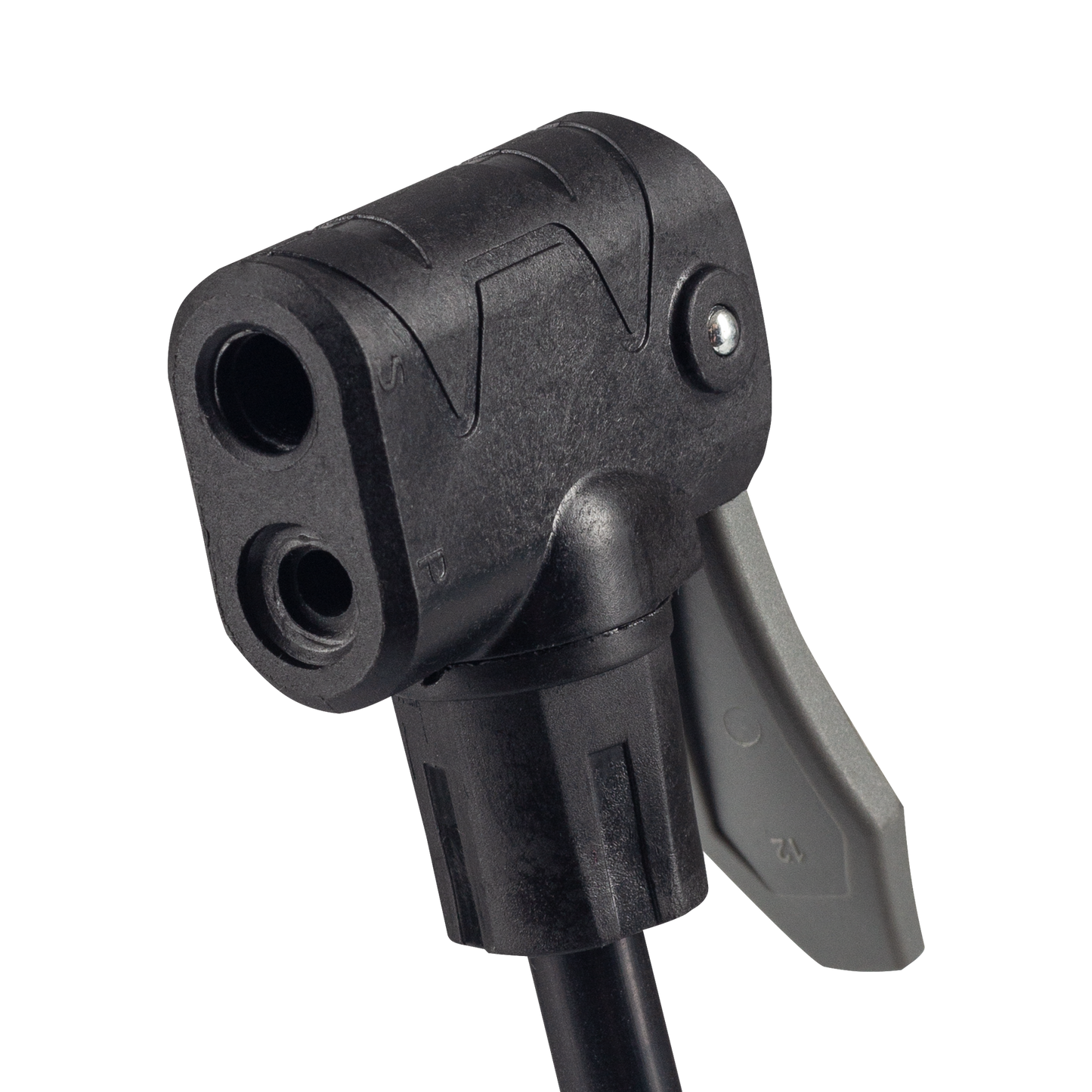 Essentials Track Pump with Gauge