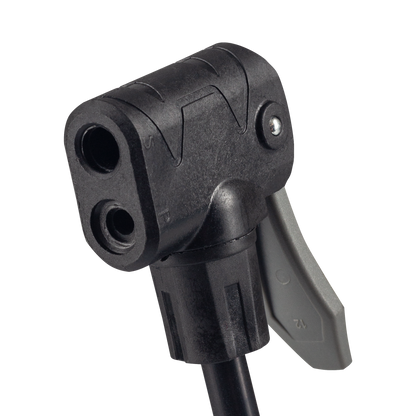 Essentials Track Pump with Gauge